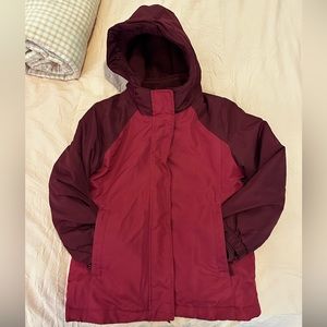 🛑SOLD🛑 Burgundy 2 in 1 Jacket